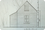 Source: Rusk, Laura. ‘Michael Ford Cottage, Howick. Howick Historical Village, Auckland’ (2011). Measured Drawing MD 2165. Measured Drawings Collection. [Detail].